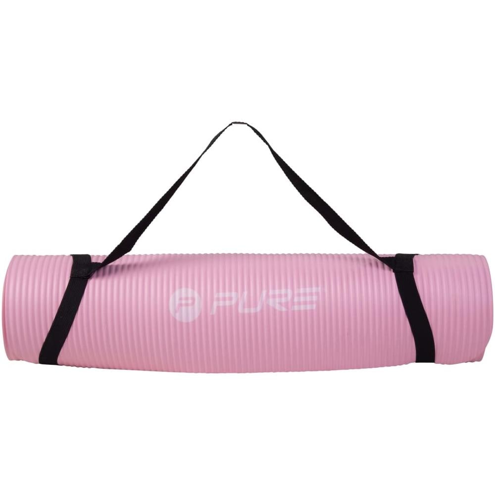 Tappetino Da Yoga 120x60x1 Cm In Gomma Rosa - Foto 4