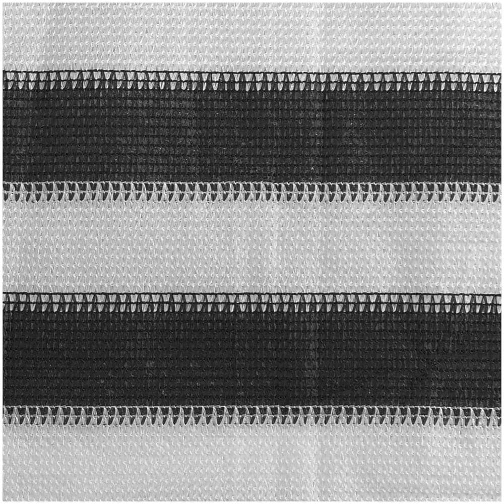 Paravento da Balcone HDPE 75x500 cm Antracite e Bianco - Foto 2