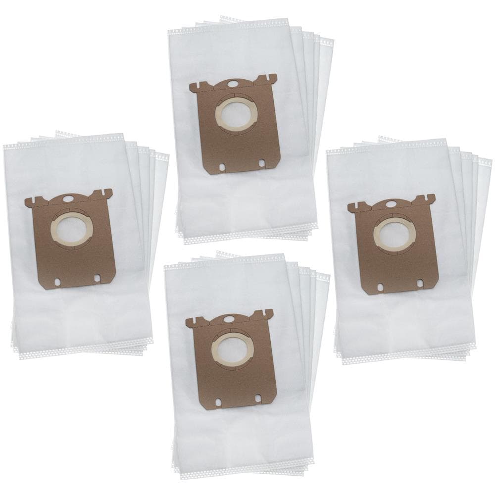 vhbw 5x sacchetto compatibile con Mio Star Advantiqs B Mio N1, B Mio N2, B Mio N3 IR aspirapolvere - microfibra, 17,1cm x 27,8cm Bianco