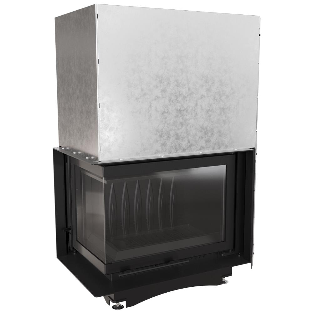 Cassetto Raccolta Cenere Per Camino Fonderie Bongiovanni - 23,5x23,5x14 Cm In Lamiera Zincata - Foto 4