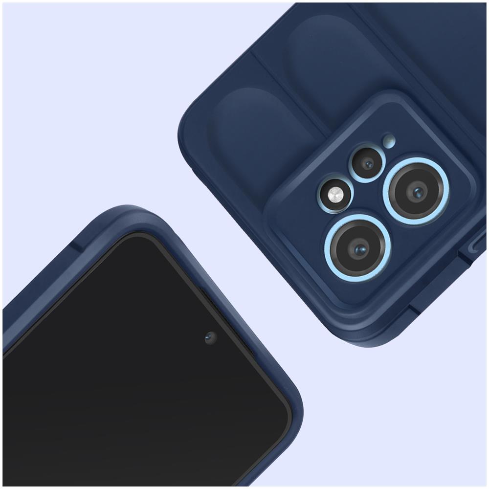 Cover Per Xiaomi Redmi Note 12 4g In Silicone Gel Flessibile E Resistente Blu - Foto 2