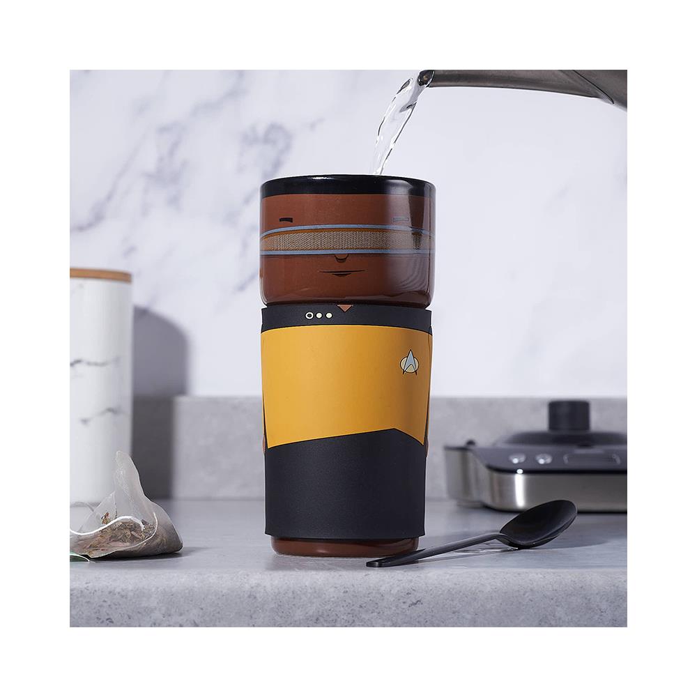 Numskull - Star Trek - Tazza Termica Riutilizzabile Geordi La Forge Coscup - Foto 7