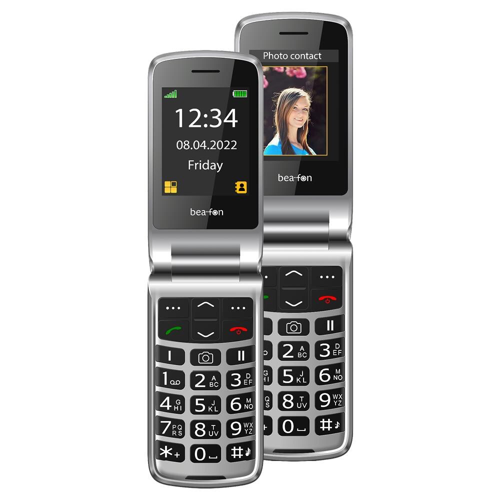 SL605 6,1 cm (2.4") Nero, Argento Telefono per anziani - Foto 5