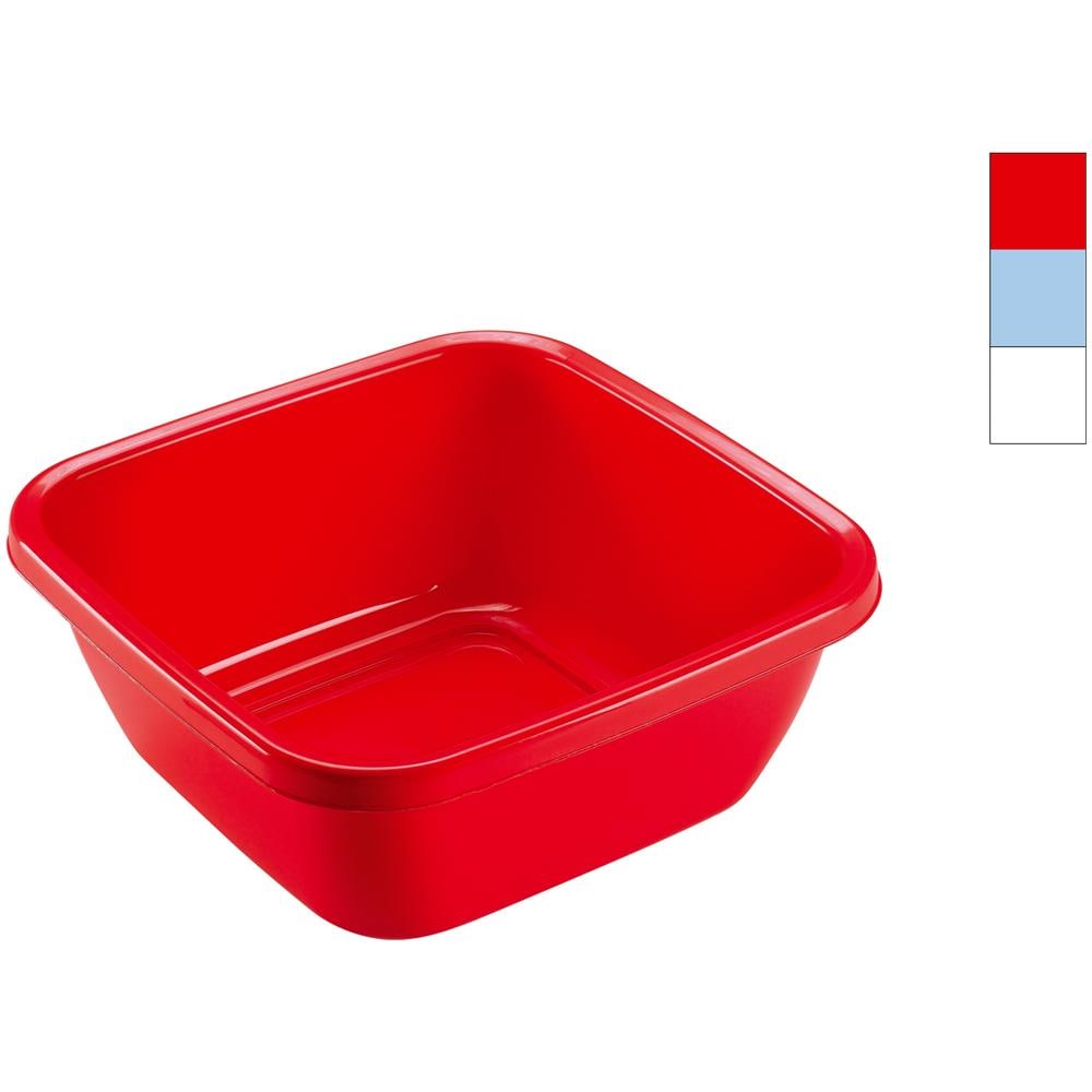 Bacinella Quadra Cm34 Lt9 Lavanderia E Bucato - Foto 1