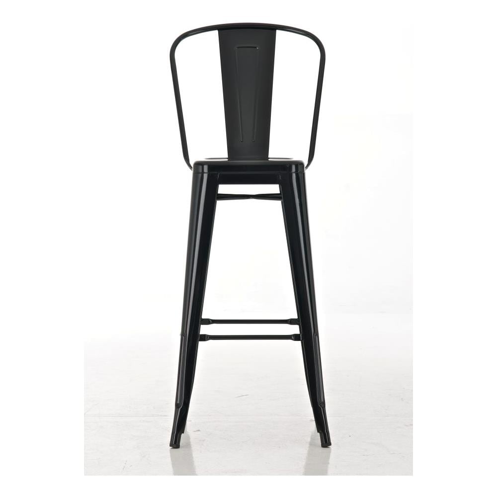 Sgabello Aiden Nero - Foto 1