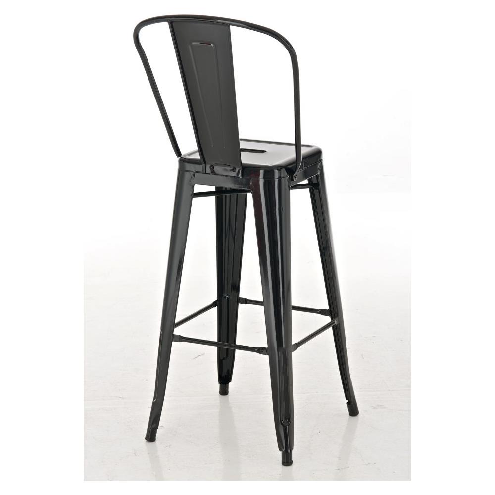 Sgabello Aiden Nero - Foto 2