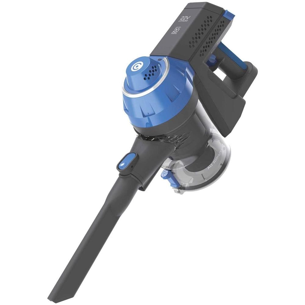 CAS10 Scopa Elettrica Ricaricabile 2 in1 Senza Sacco Colore Blu / Nero - Foto 3