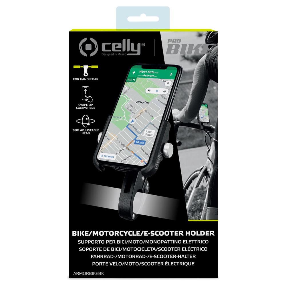 Armor Bike Supporto Passivo Telefono Cellulare / smartphone Nero - Foto 2