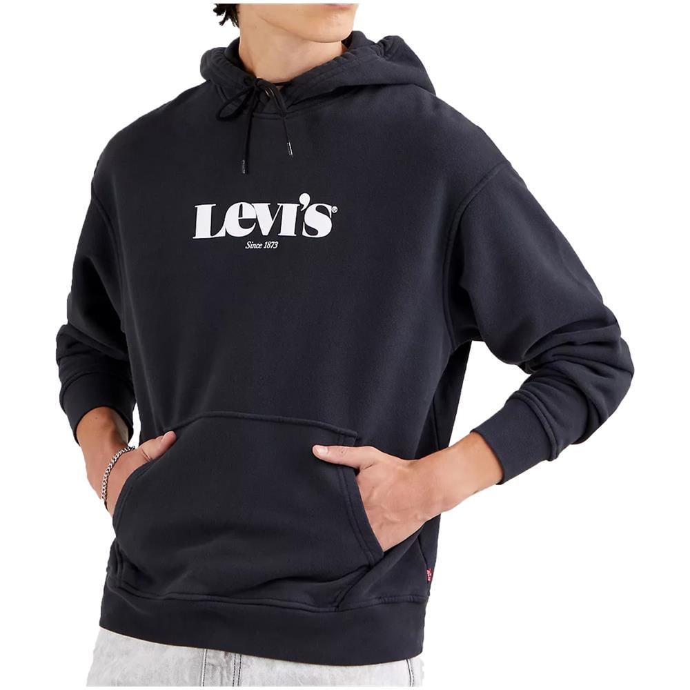 Relaxed Graphic Hoodie Logo Felpa Con Cappuccio Uomo Taglia S - Foto 2
