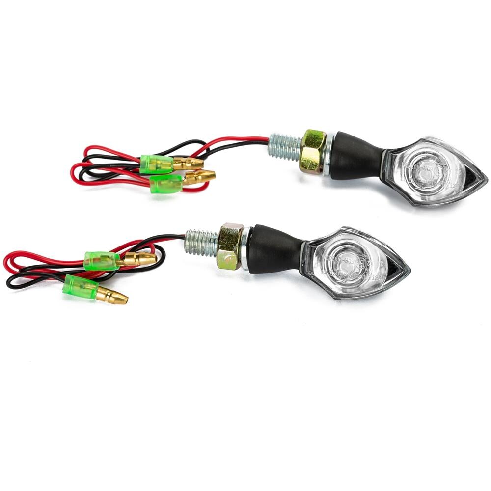 Indicatori Frecce Moto Segnalatori Direzione 12v Universali Diamante - Foto 1