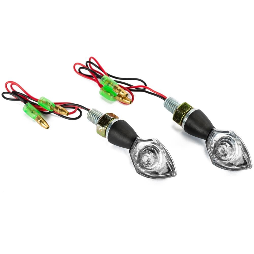 Indicatori Frecce Moto Segnalatori Direzione 12v Universali Diamante - Foto 3