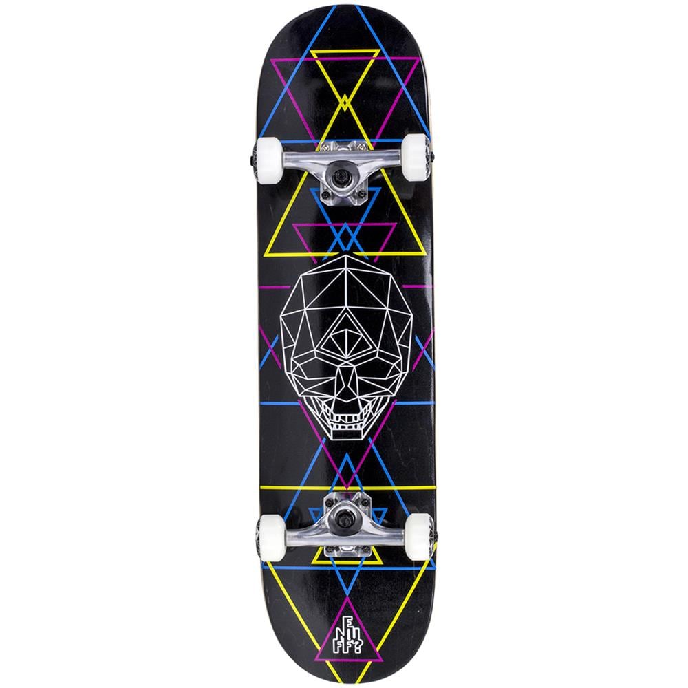 Skateboard Geo Skull 8.00"" Black - Foto 1