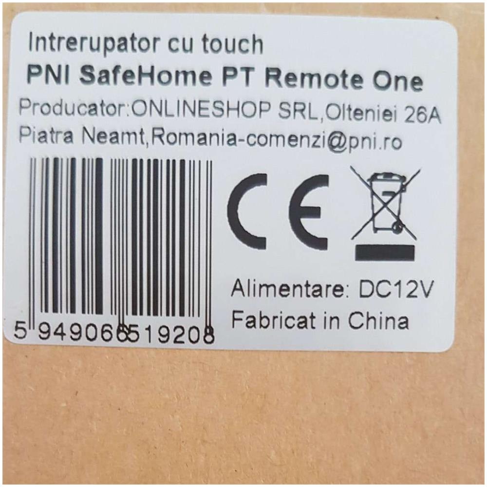 Safehome Pt Remote Telecomando Con Un Solo Tocco, Poggiatesta, Portatile Per Safehome Pt101 Wifi Smart Switch - Foto 2