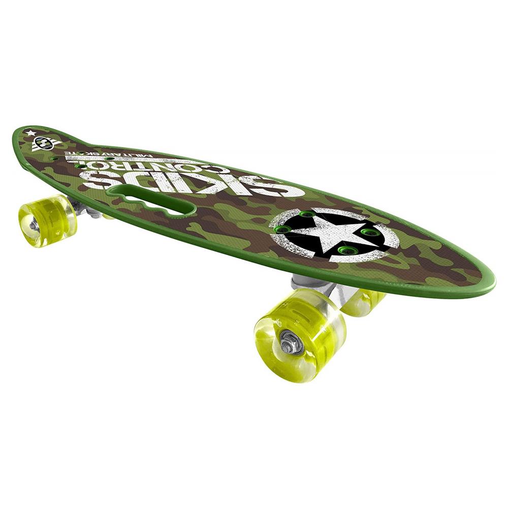 Skateboard 24 X 7 Con Impugnatura Militare Skid Control - Foto 2