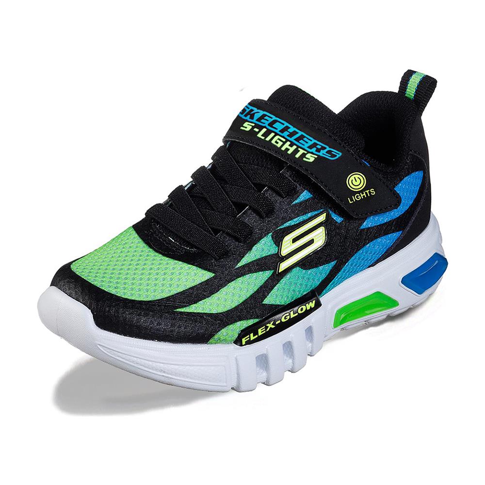 Scarpe S Lights Flex-glow - Dezlom Taglia 30 Codice 400016l-bblm Nero - Foto 6
