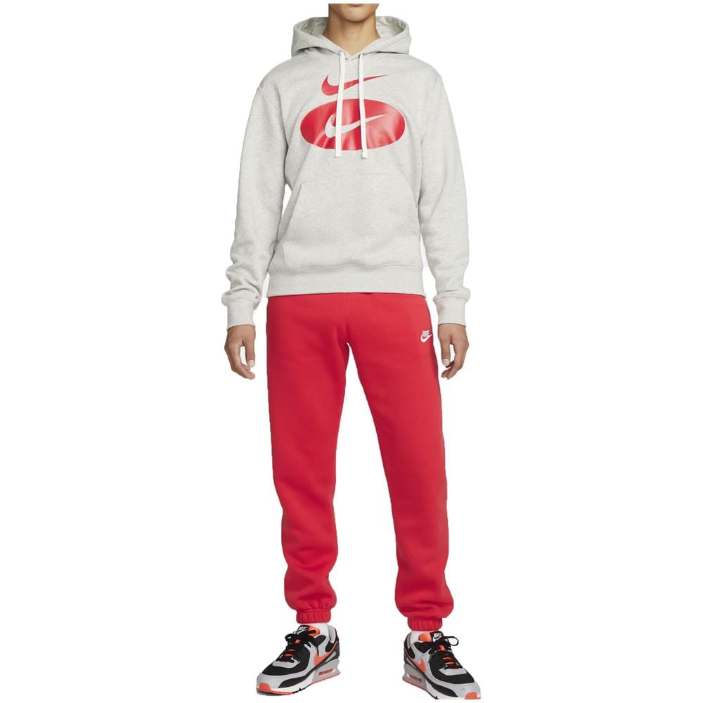 Felpa Da Uomo Con Cappuccio Swoosh League Grigia Taglia L Cod Dm5458-050 - Foto 6