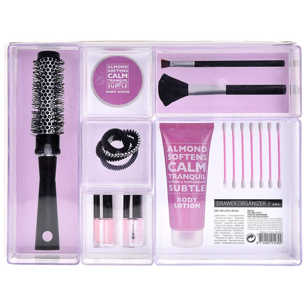 Organizer Cosmetici Accessori E Gioielli - 6 Scomparti - Foto 2
