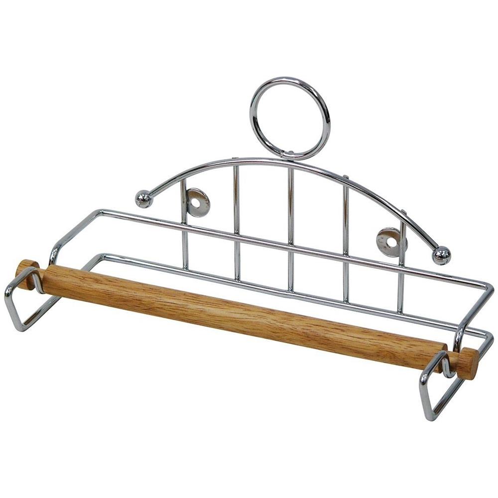 Portarotolo Universale In Acciaio Cromato - Foto 2