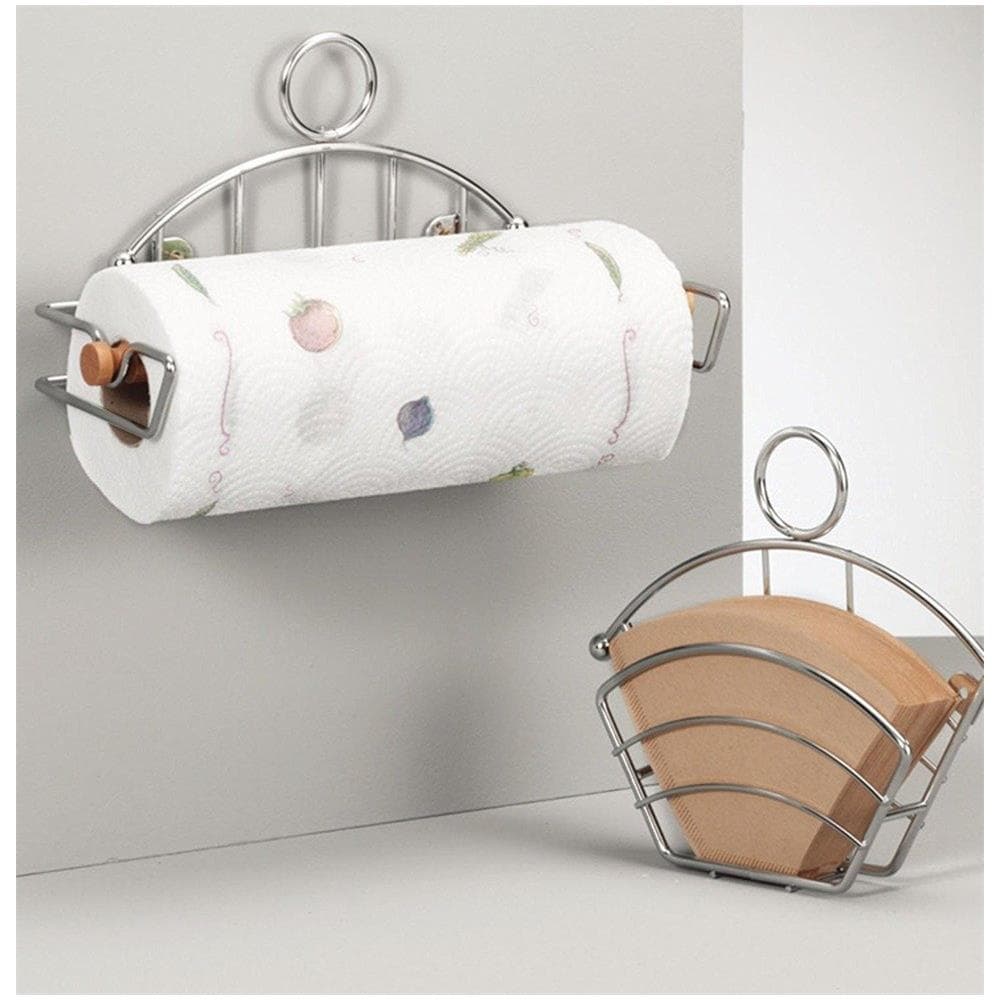 Portarotolo Universale In Acciaio Cromato - Foto 3