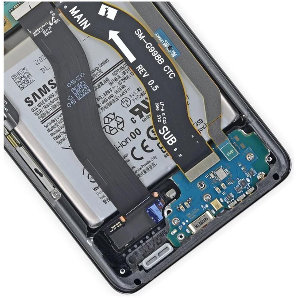 Connettore Usb-c Originale Galaxy S22 Plus Service Pack Microfono Lettore Sim - Foto 5
