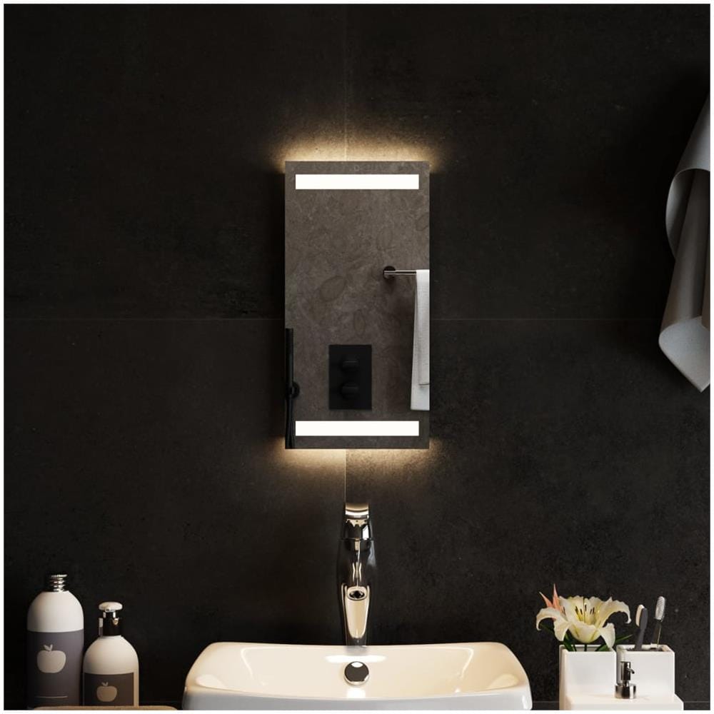 Specchio Da Bagno Con Luci Led 20x40 Cm - Foto 1