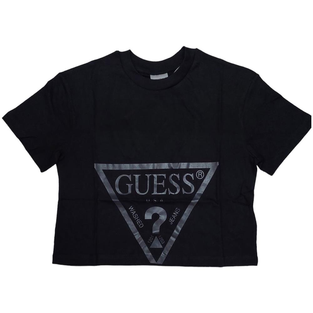 V2yi06k8hm0 T Shirt Donna Manica Corta Cotone Nero Nero S - Foto 1