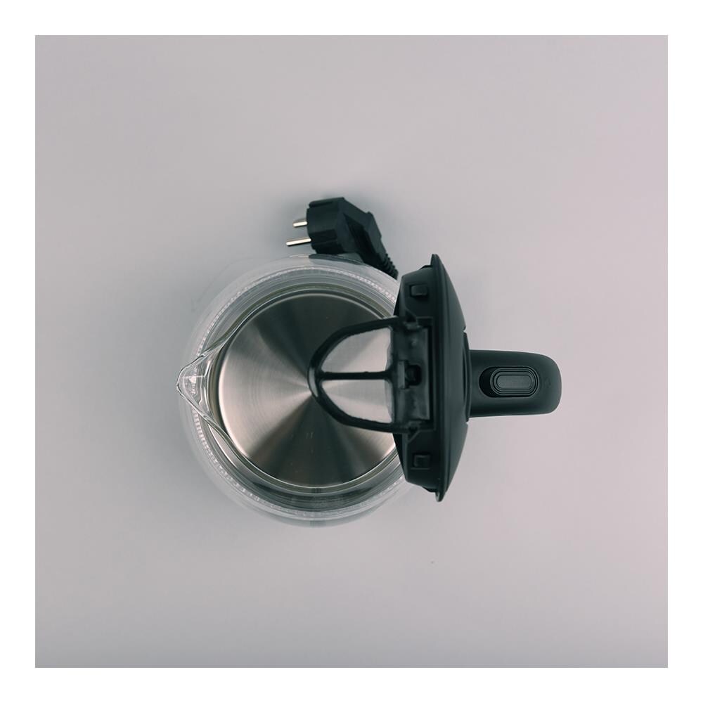 MR-055-BLACK bollitore elettrico 1 L 1100 W Nero - Foto 5