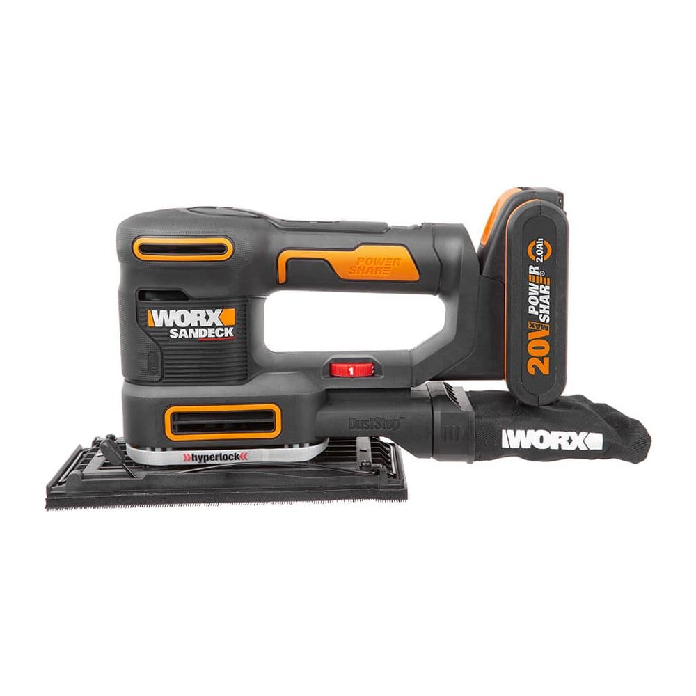 WX820 levigatrice portatile 1000 Giri /min Nero - Foto 2