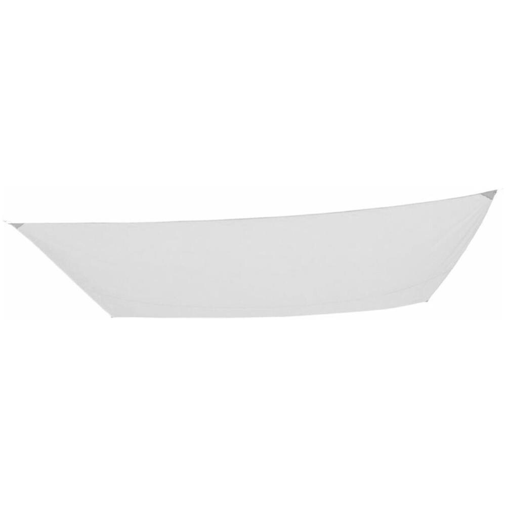 Tenda Aktive Triangolare 300 X 0,5 X 400 Cm Poliestere Bianco (4 Unità) - Foto 2