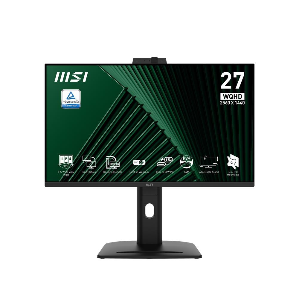 MON 27IPS WQHD BK MM PVT DOCK WEBC MSI PRO MP275QPDG 1MS 100HZ WEBCAM - Foto 1