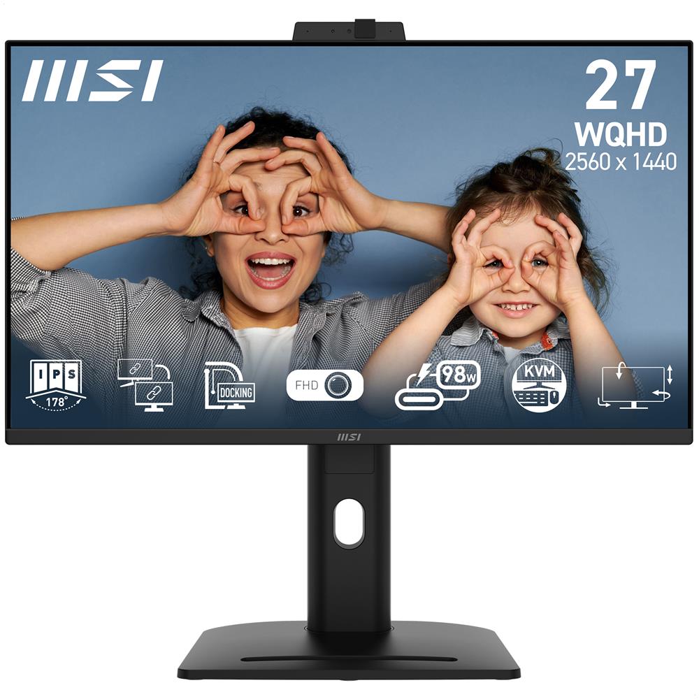 MON 27IPS WQHD BK MM PVT DOCK WEBC MSI PRO MP275QPDG 1MS 100HZ WEBCAM - Foto 3
