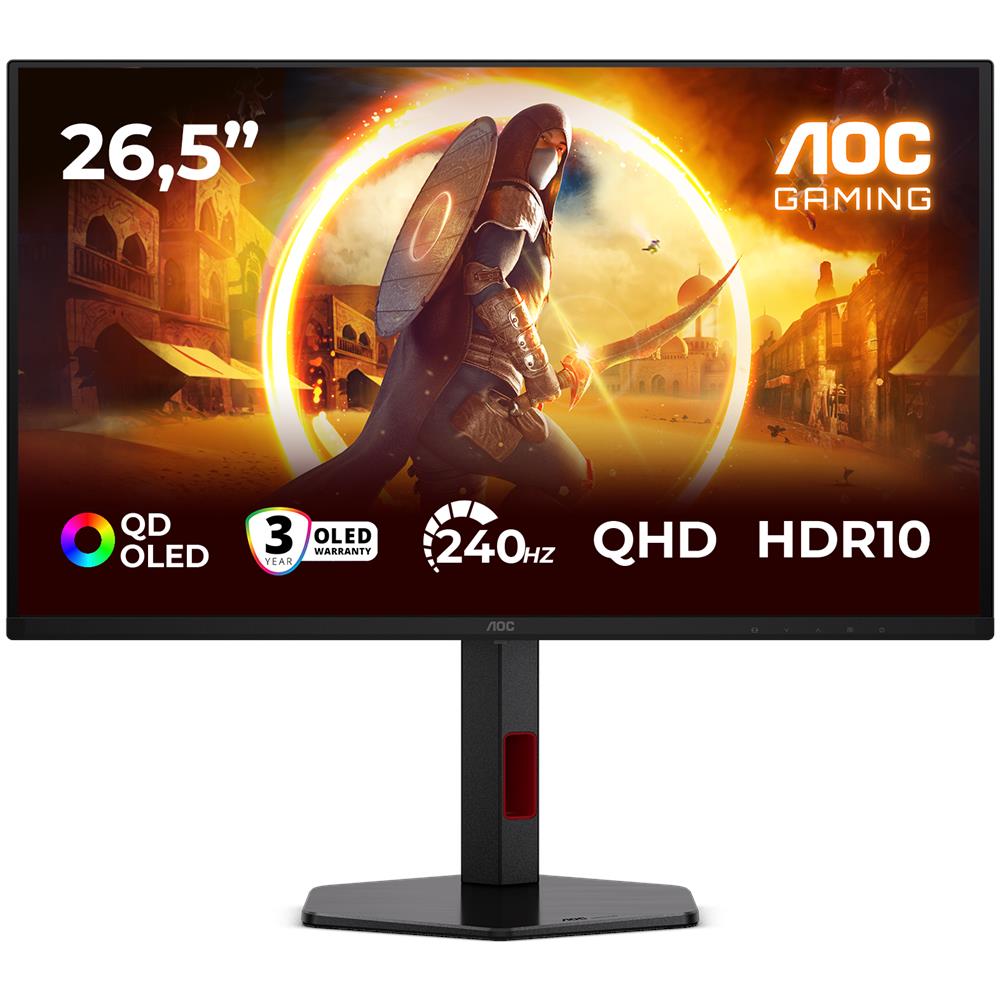 Monitor 26.5" QD-OLED Flat G4 Q27G4ZDR Quad HD Tempo di risposta 0,03 ms - Foto 1
