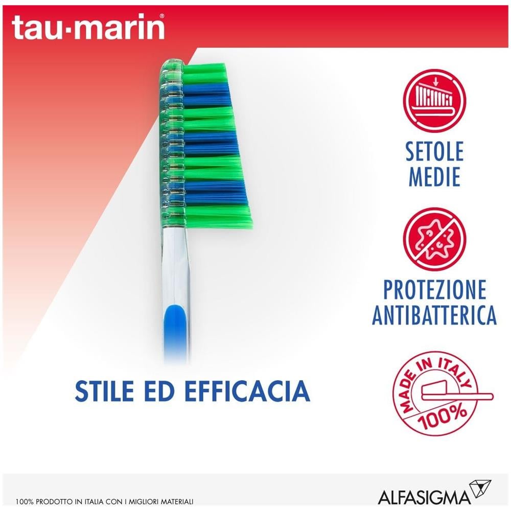 Taumarin Spazzolino Scalare 33 Medio con Antibatterico - Foto 1