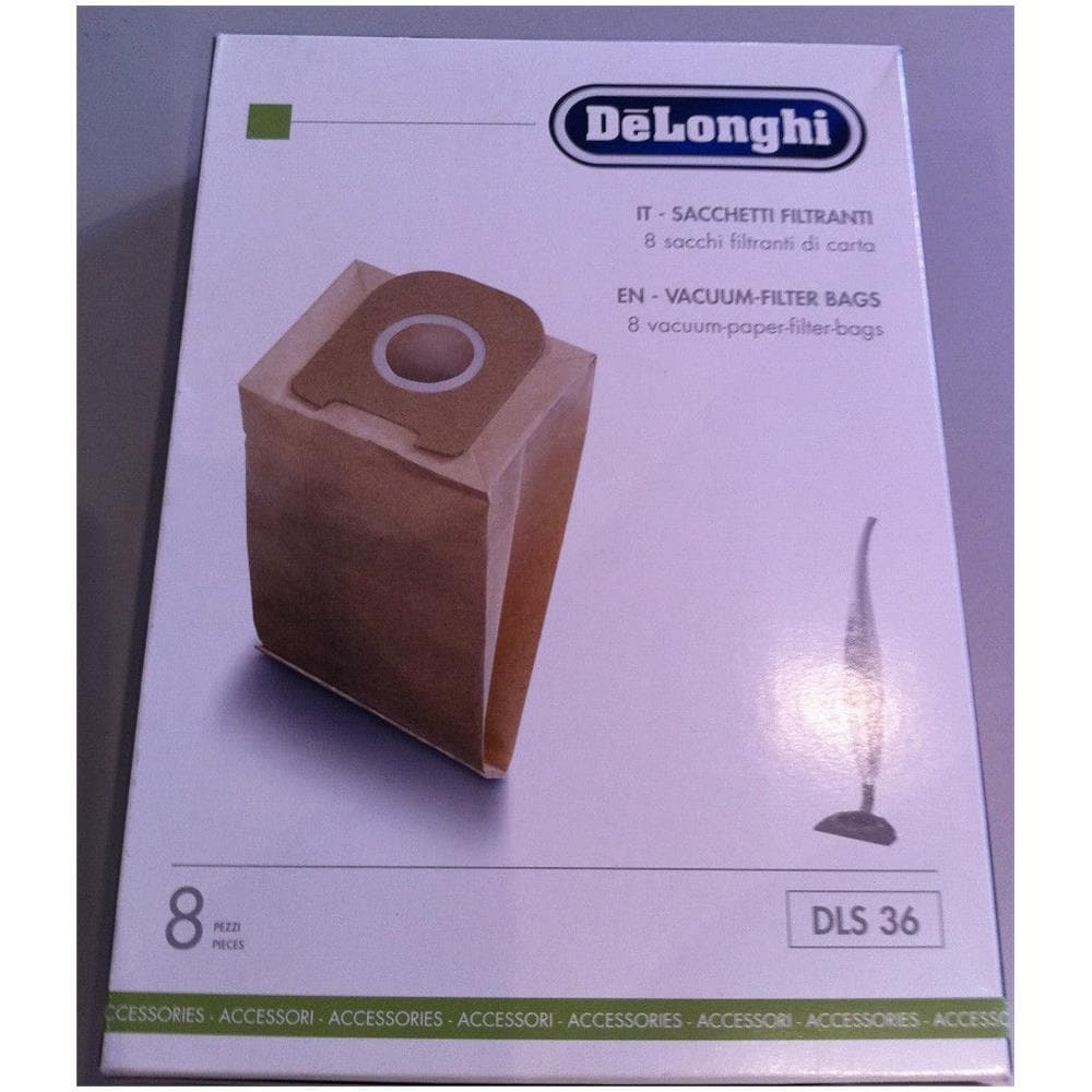 DLS36 Sacchetti filtranti di carta per Aspirapolovere Colombina XLF1200 e XLF1300E - Foto 2