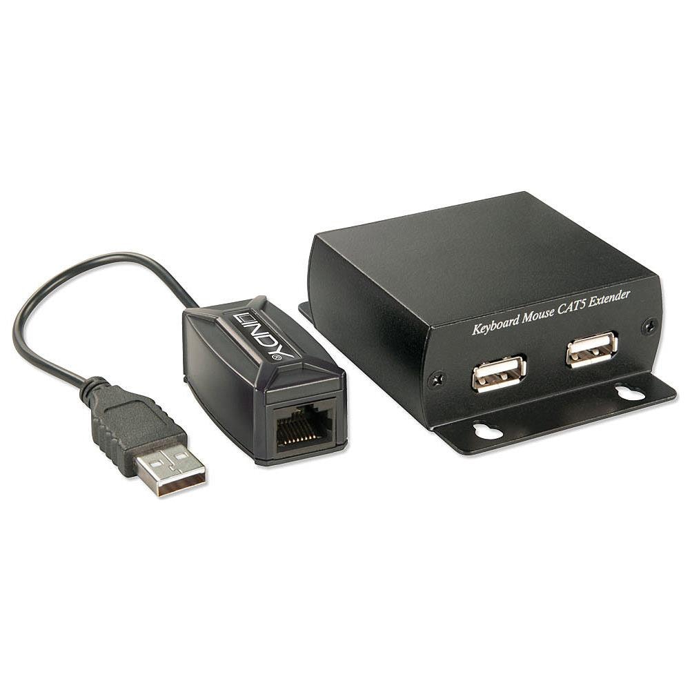 Extender USB Cat. 5 per Mouse e Tastiera, 300m - Foto 2