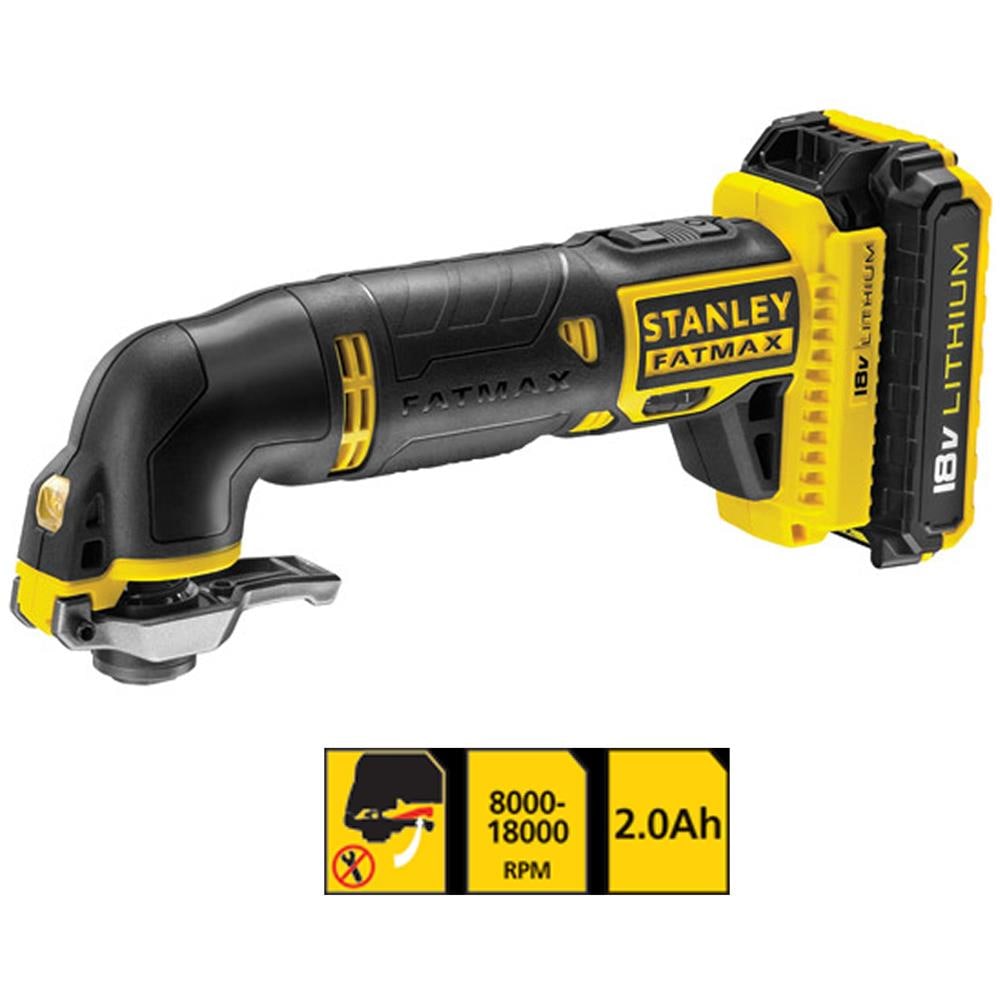 Utensile multifunzione 18V 2.0Ah Fatmax fmc710d2-qw - Foto 1