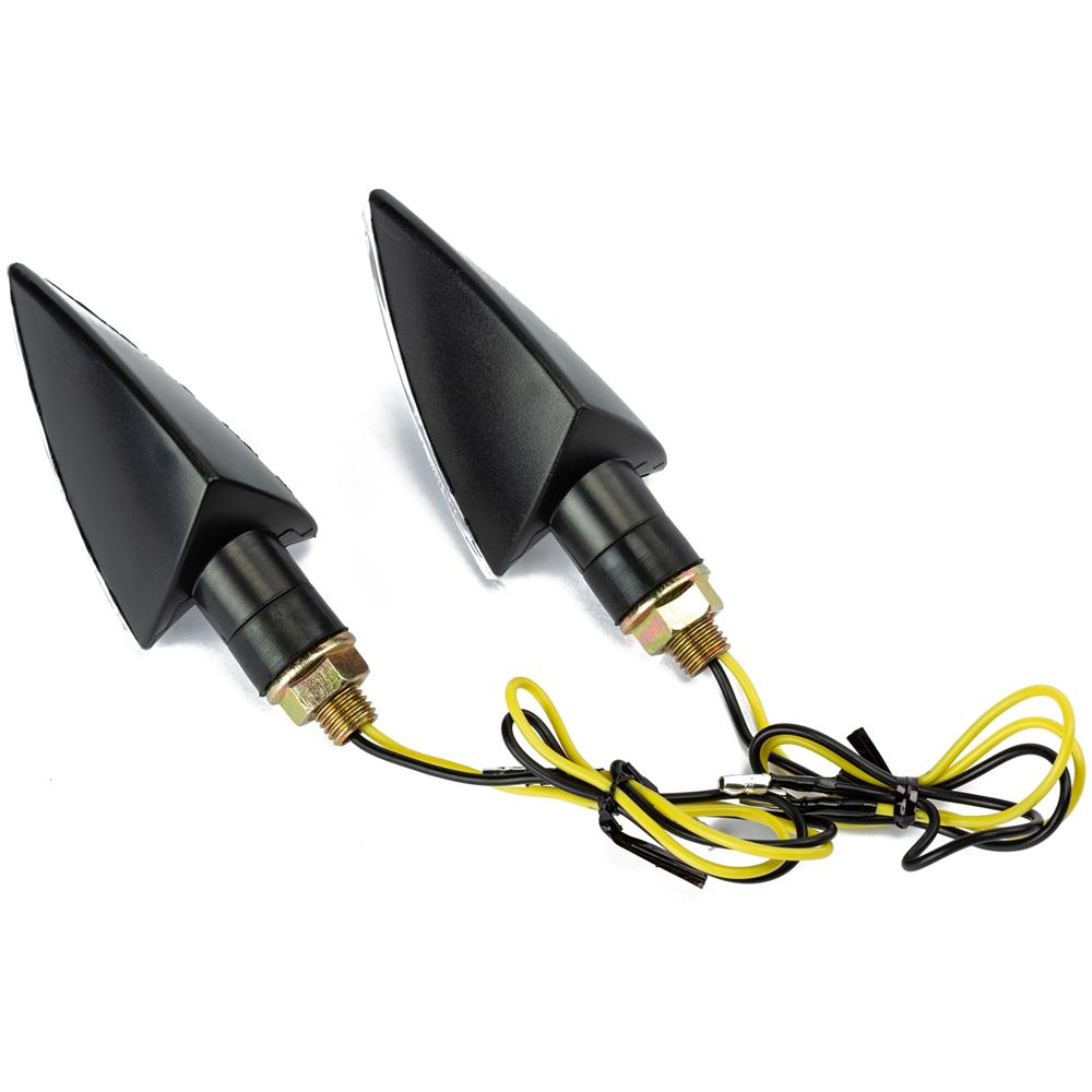 Indicatori Frecce Moto Segnalatori Direzione 12v Universali Diamante - Foto 2