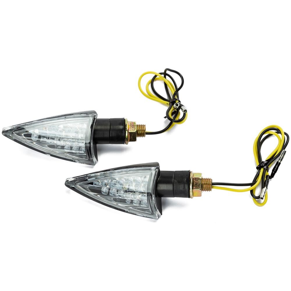 Indicatori Frecce Moto Segnalatori Direzione 12v Universali Diamante - Foto 1