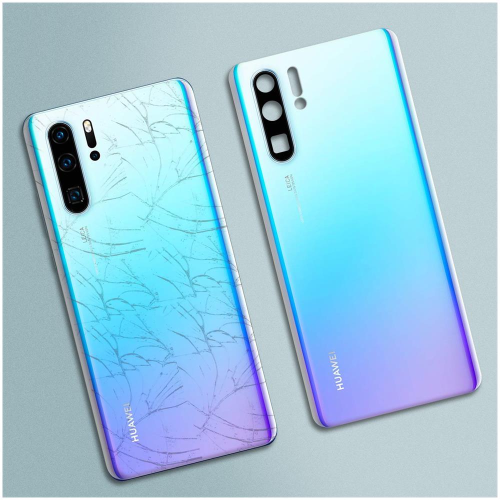 Copri Batteria Huawei P30 Pro Facciata Posteriore Sostitutiva Celeste - Foto 5