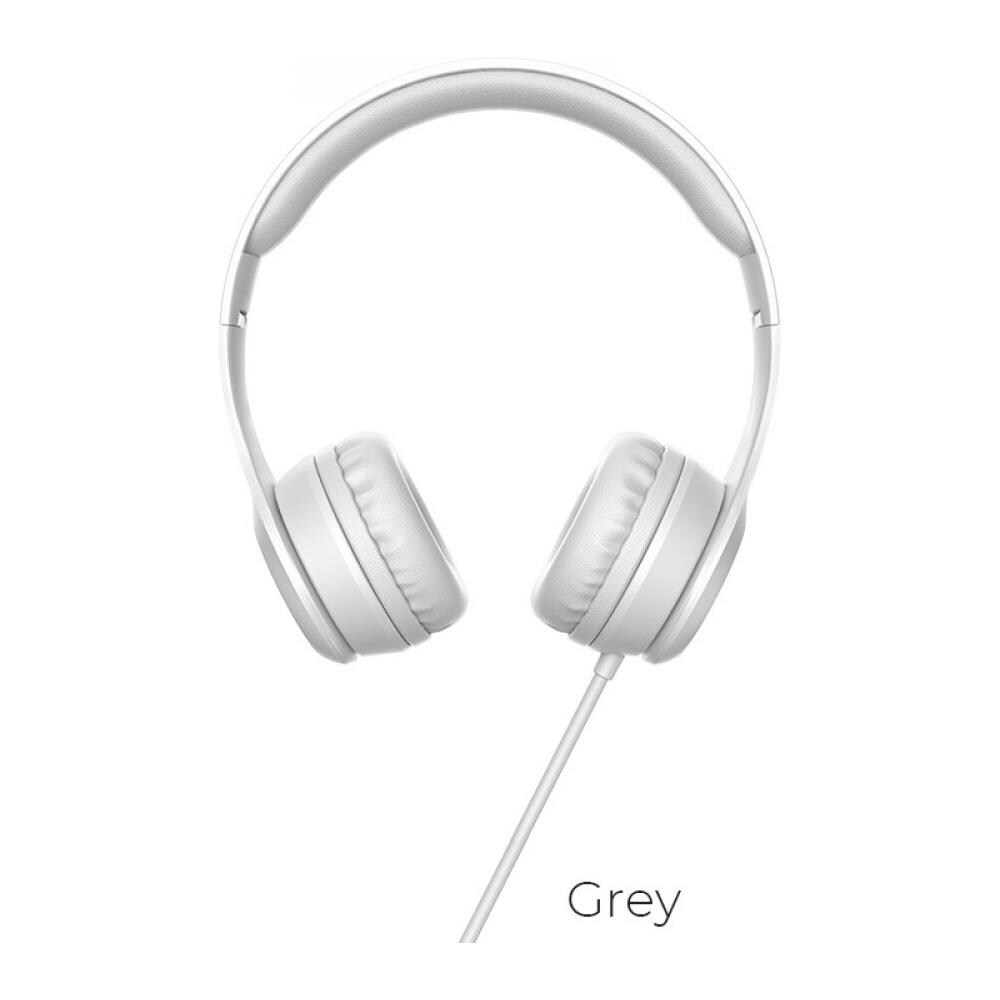 Cuffia Jack 3.5m Con Microfono - Grey - Foto 1