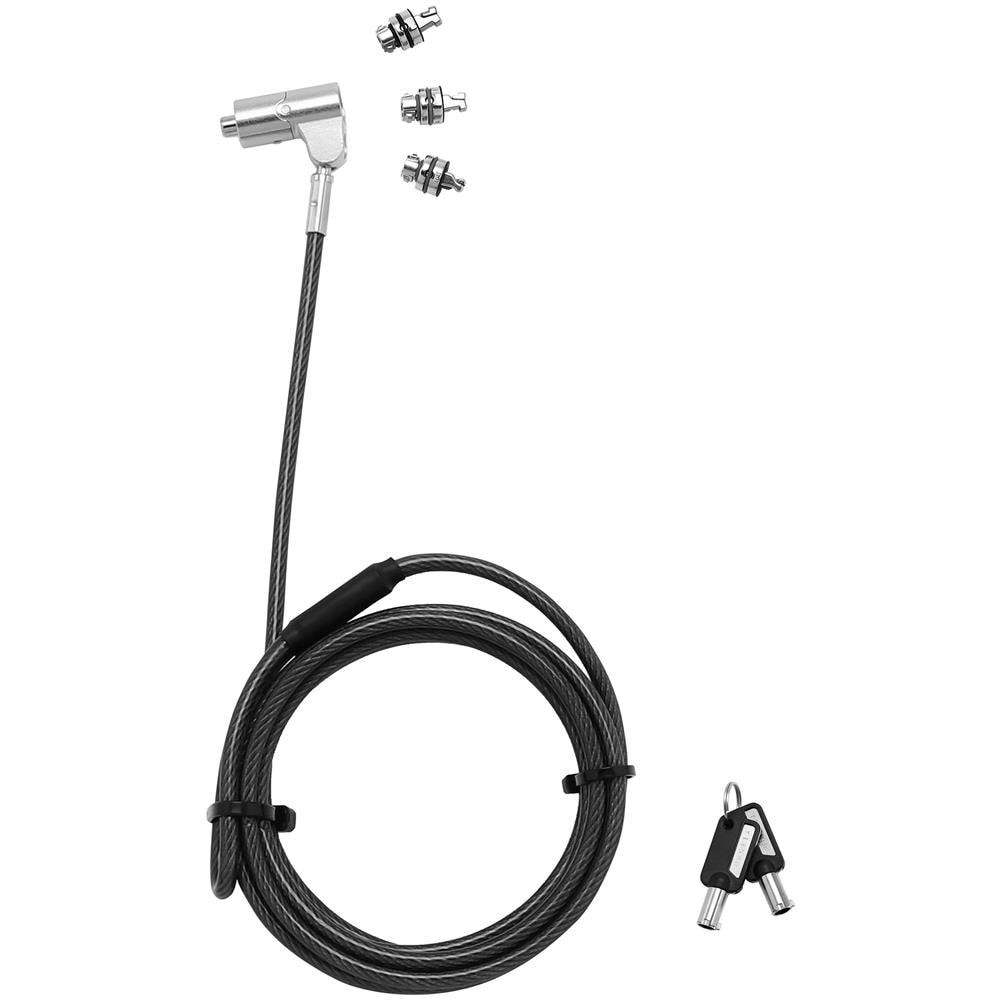 D31700 cavo di sicurezza Nero, Argento 2 m - Foto 1
