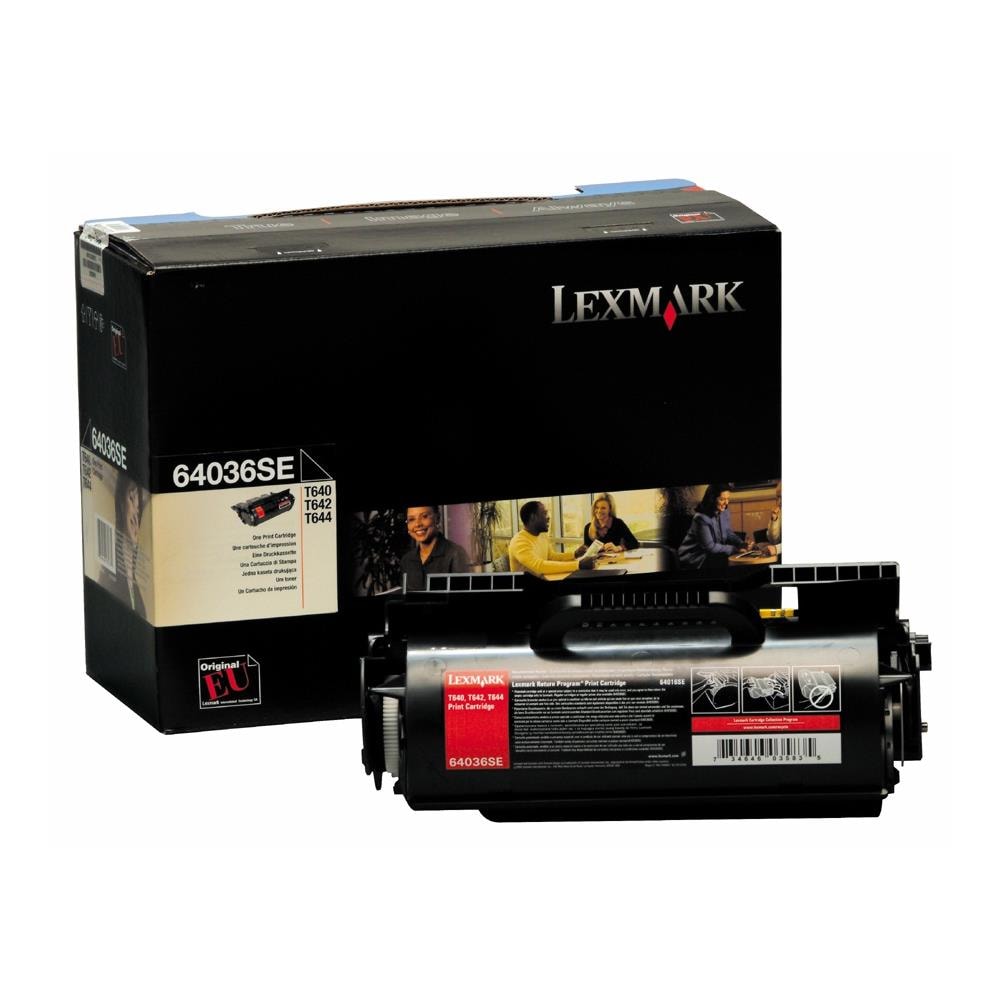 64036SE Toner Originale Nero per Lexmark T640 Capacità 6000 Pagine - Foto 2