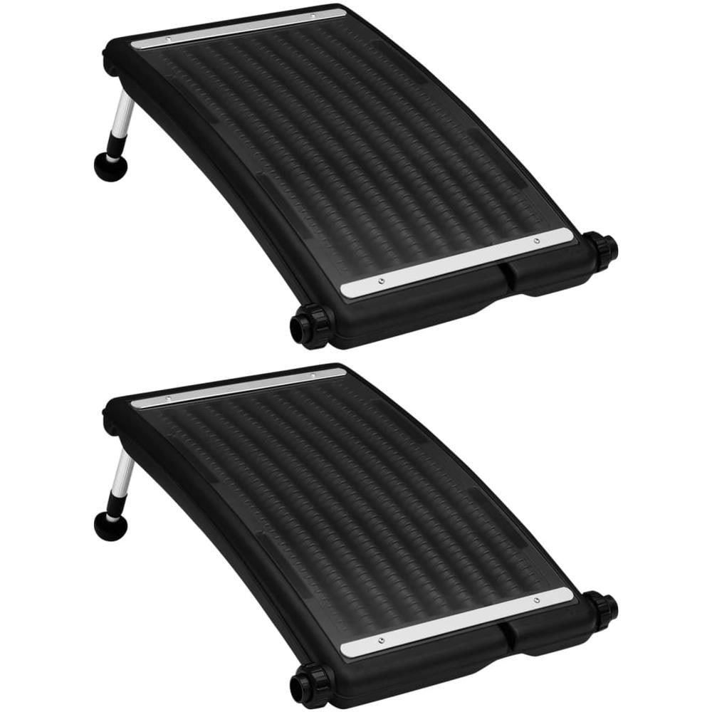 Pannelli Solari Termici Curvi Per Piscina 2 Pz 72,5x46 Cm - Foto 1