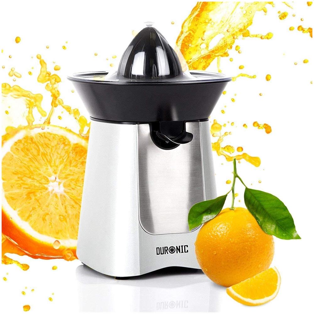 Je6 Sr Spremiagrumi Elettrico 100 W - 2 Coni Intercambiabili - Accensione E Spegnimento Automatico - Becccuccio Anti-goccia - Motore Silenzioso - Ideale Per Spremute D’arancia E Agrumi - Foto 1