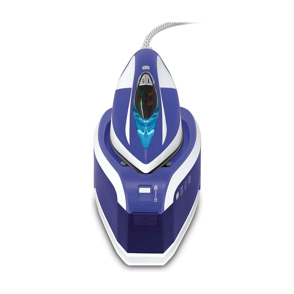 VAPORELLA EXPRESS VE30.30 Ferro da Stiro con Caldaia Continua Potenza 2200 Watt Colore Bianco /Blu - Foto 2