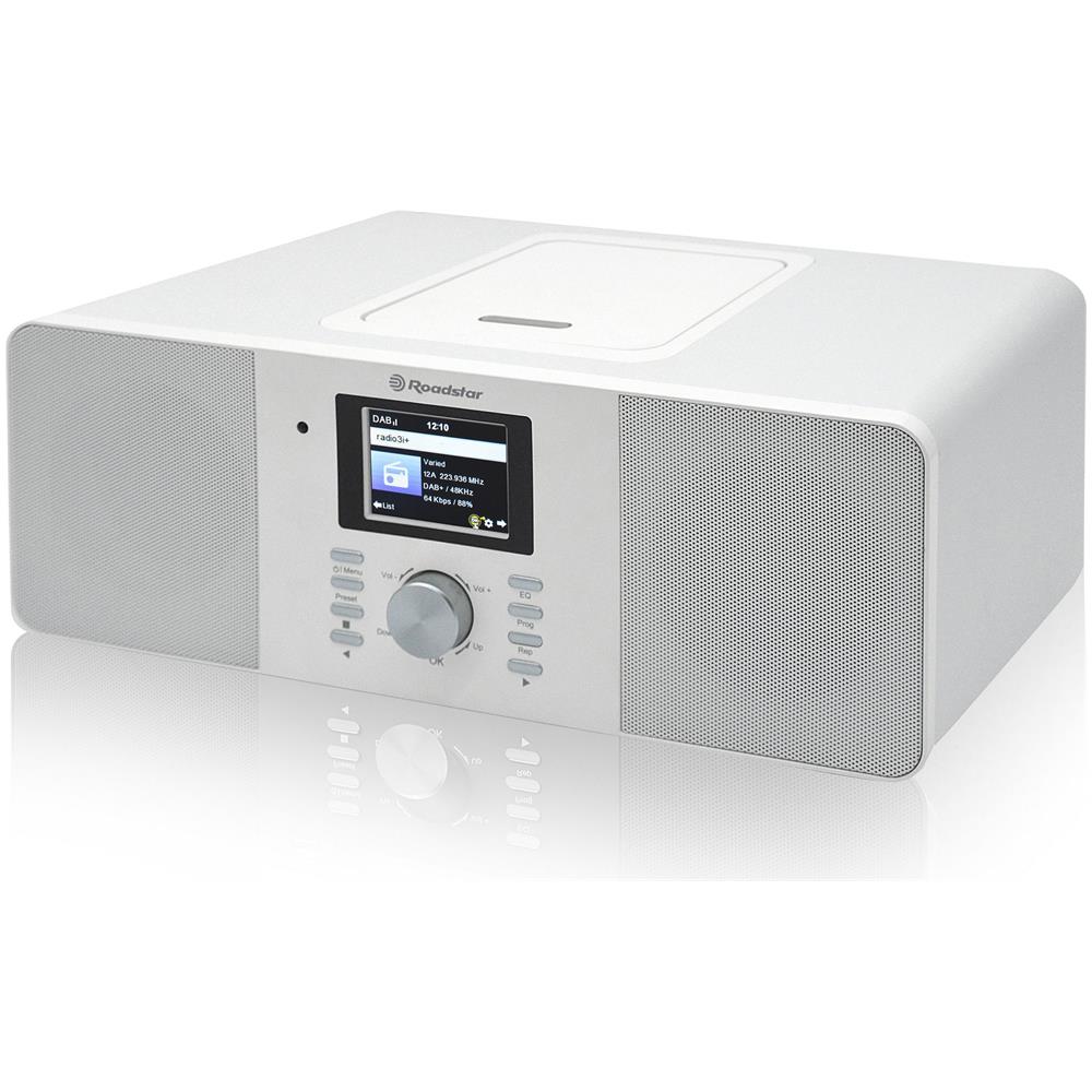 Ir-540d+btwh Sistema Micro Radio Internet Wi-fi E Digitale Dab+ / Fm, Lettore Cd-mp3 Bluetooth Bianco - Foto 8