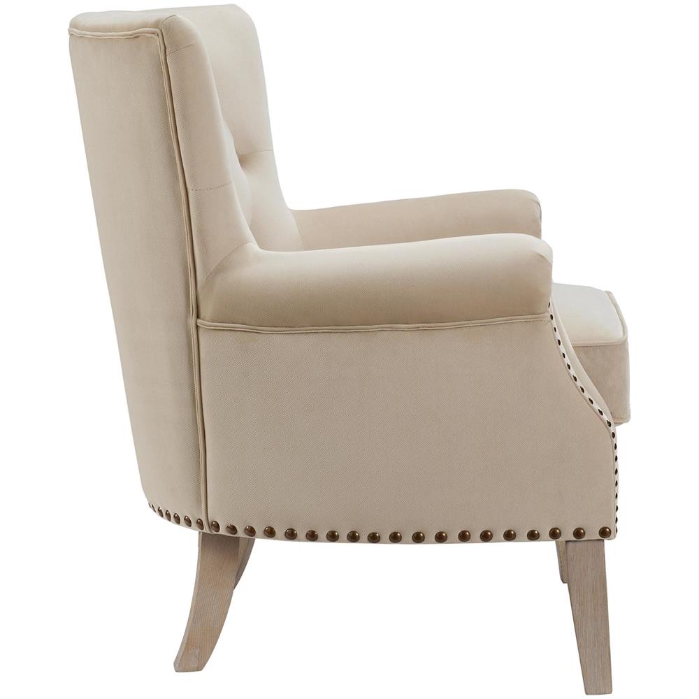 Sedia Accento In Twill Beige - Foto 4