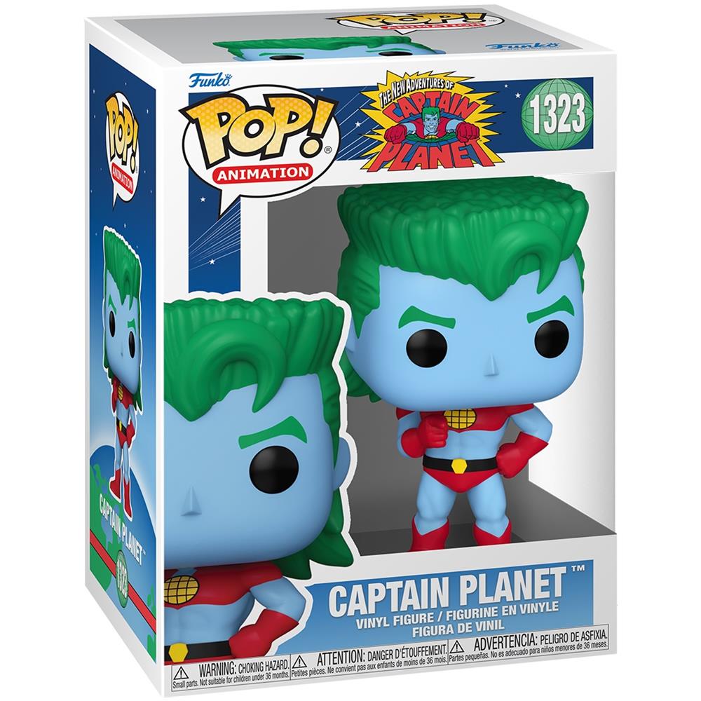 Captain Planet And The Planeteers Pop! Animation Figure Captain Planet 9 Cm - Foto 4