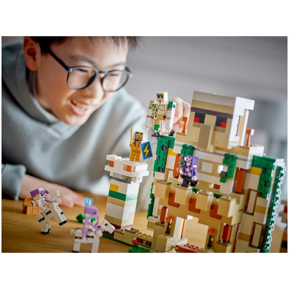 21250 Minecraft La Fortezza del Golem di Ferro - Foto 5