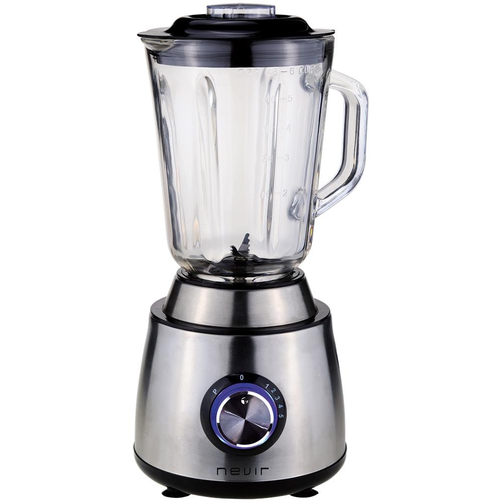 Frullatore da tavolo NVR-8415BVM Capacità 1.5 Litri Potenza 600 Watt Colore Acciaio inossidabile - Foto 1